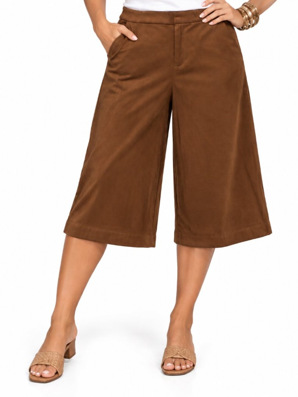 Culottes - Faux Suede, Soft by Old Navy